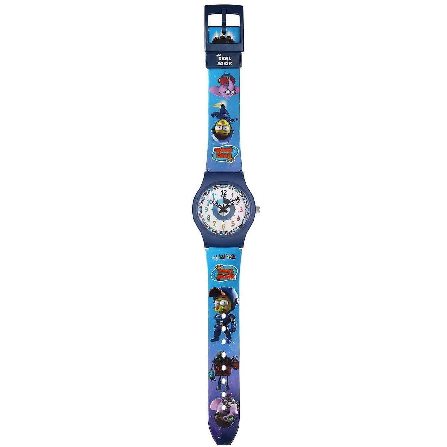 Miniflak Kral Şakir KS7516 Time Teacher Kids Watch Miniflak Kral Şakir KS7516 Time Teacher Kids Watch